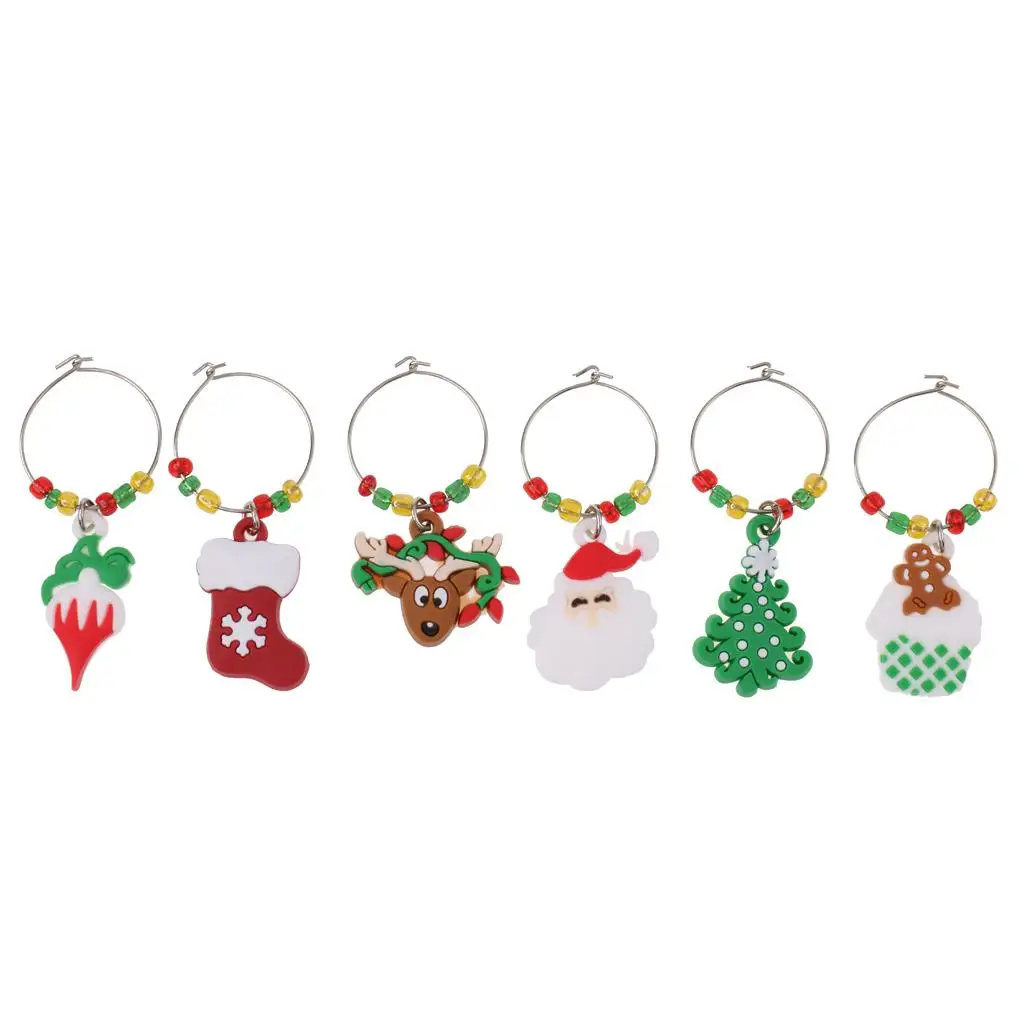 6 Pieces of Keys Christmas Decoration Products Gift Bookmark