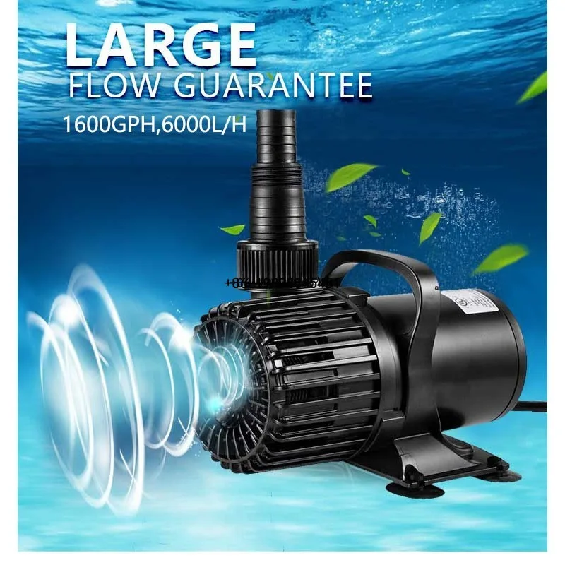 Agricultural Irrigation Submersible Water Pump for Pond Fountain Waterfall & Koi Fish Pond High Flow Garden Hydroponic Pump