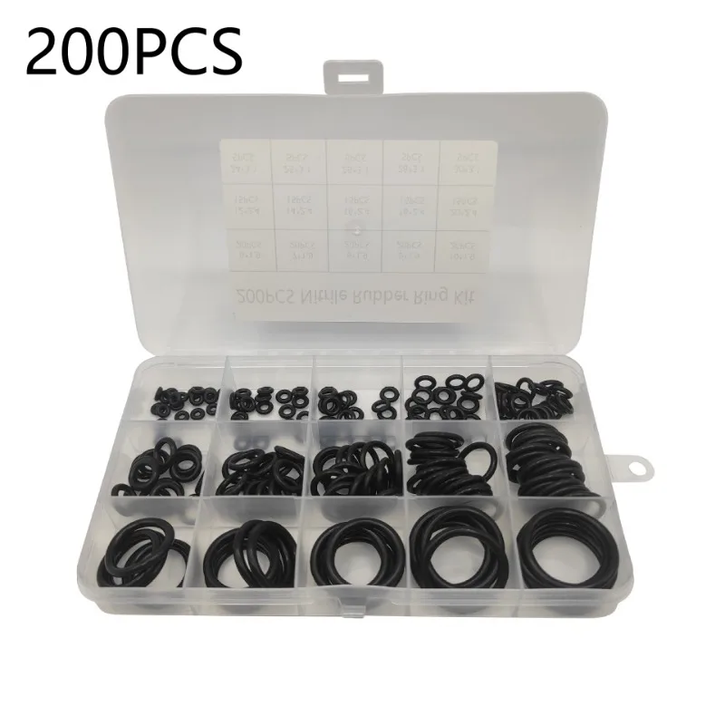 

Rubber O Rings Rubber Ring Rubber Sealing Seals For Faucet Hose Valve Water Oil Proof Universal Plumbing Washer Combo Set