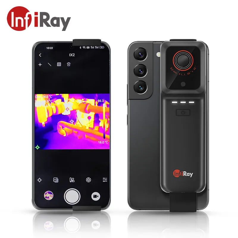 InfiRay IX2 Wireless connection Thermal Imaging Camera for Floor Heating PCB Circuit Electrical Repair Thermographic Camera