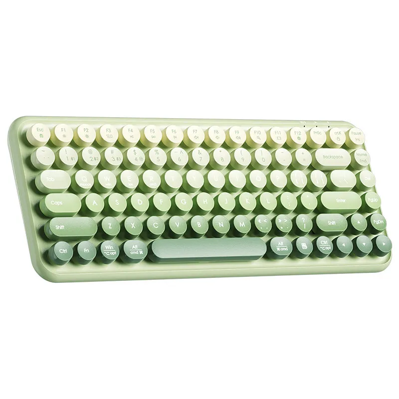 

Dual mode keyboard gradual change color girls fashion office typing light and portable usb
