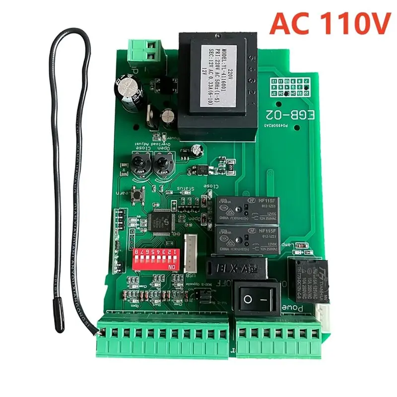 【RECOMENDAR】AC110 For Sliding Gate Motor Control Board+ 5 Remote Control Automatic Operation Access Control System For Gate Open