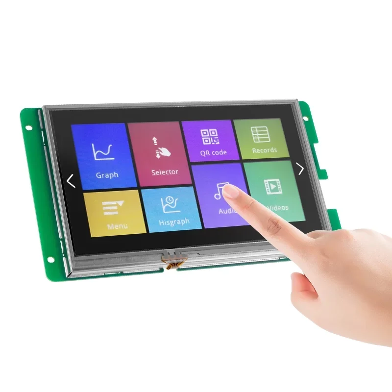 

Wizee 5 inch 800*480 TTL serial screen, HMI touch display ,with RTC Moudle,is a free debug support for the assignment operator