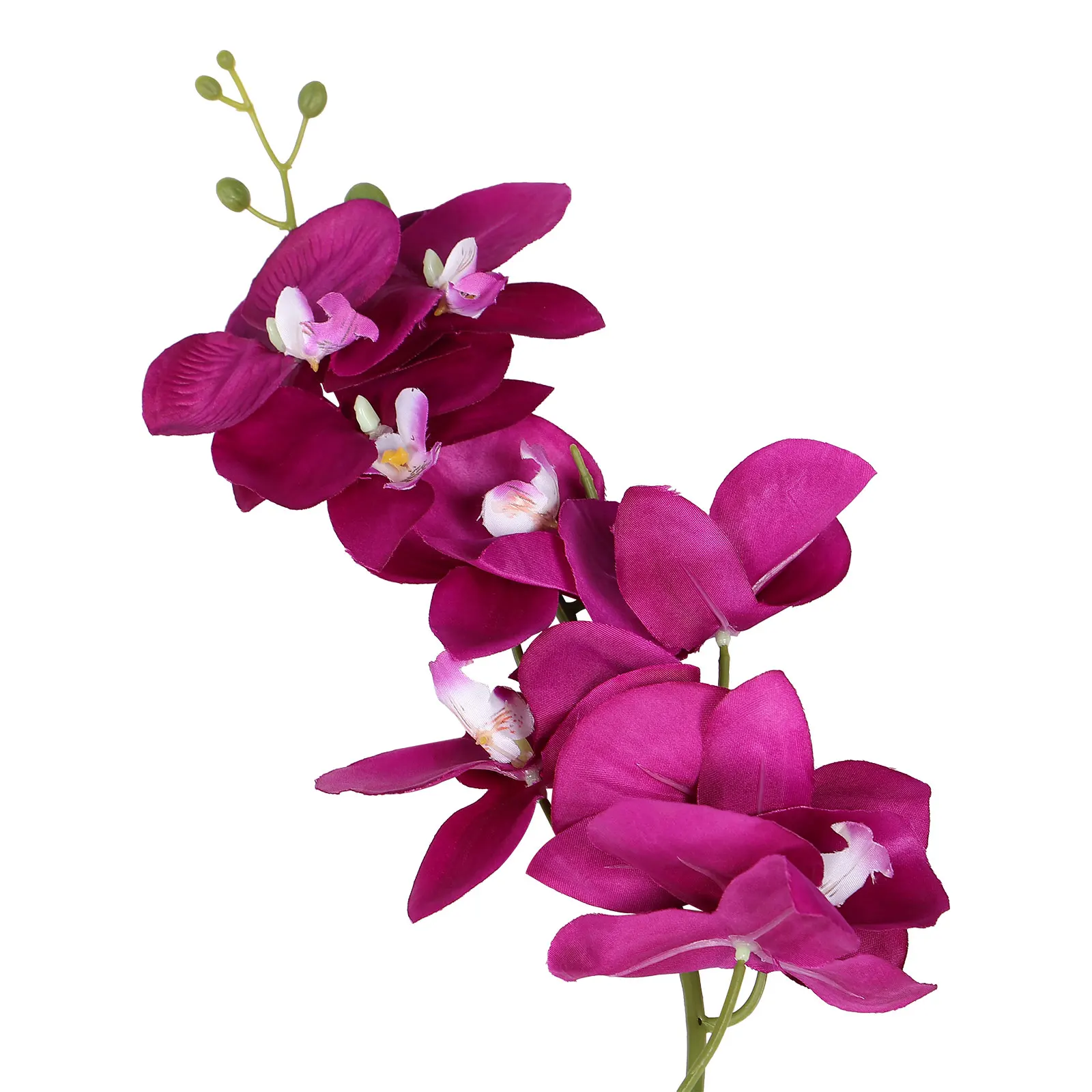 

Artificial Orchid Flowers Purple Wedding Decoration Home Decoration Lifelike Bending Resistant Orchids For Table