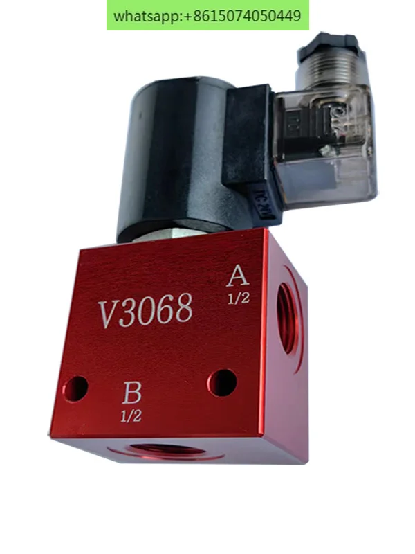 

Hydraulic Solenoid Valve V3068 One-way Check Pressure Holding Solenoid Ball Battery Pressure Relief 24V Lifting Valve Block