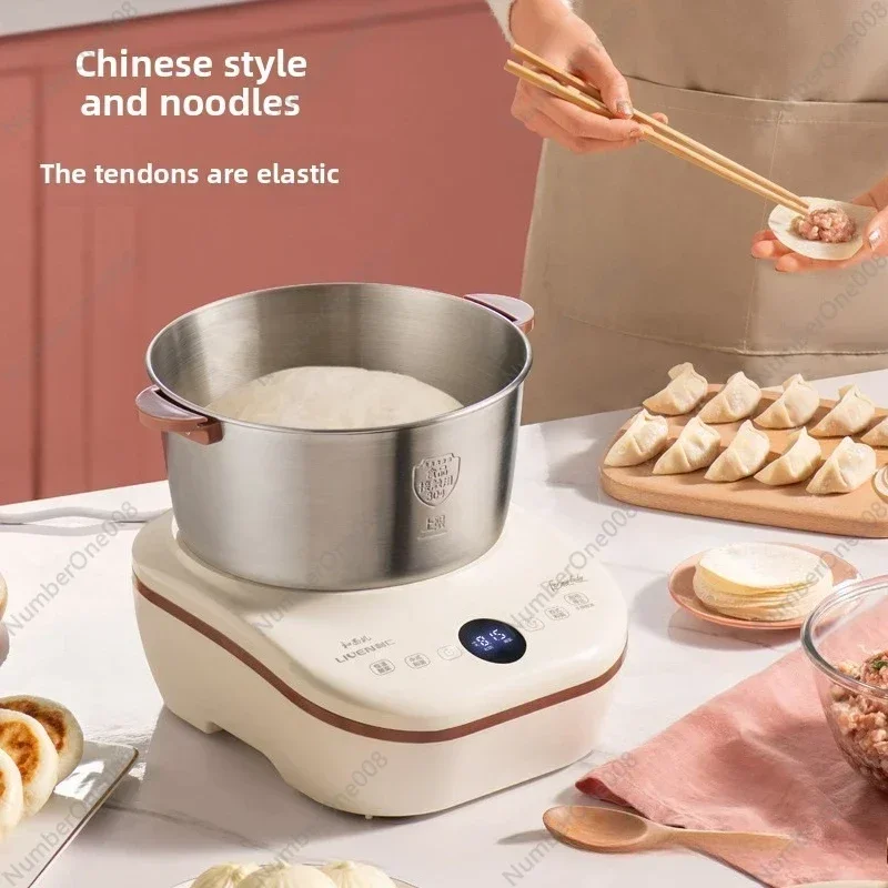 Automatic Dough Mixer with Kneading Fermentation and Proofing Functions for Home Use