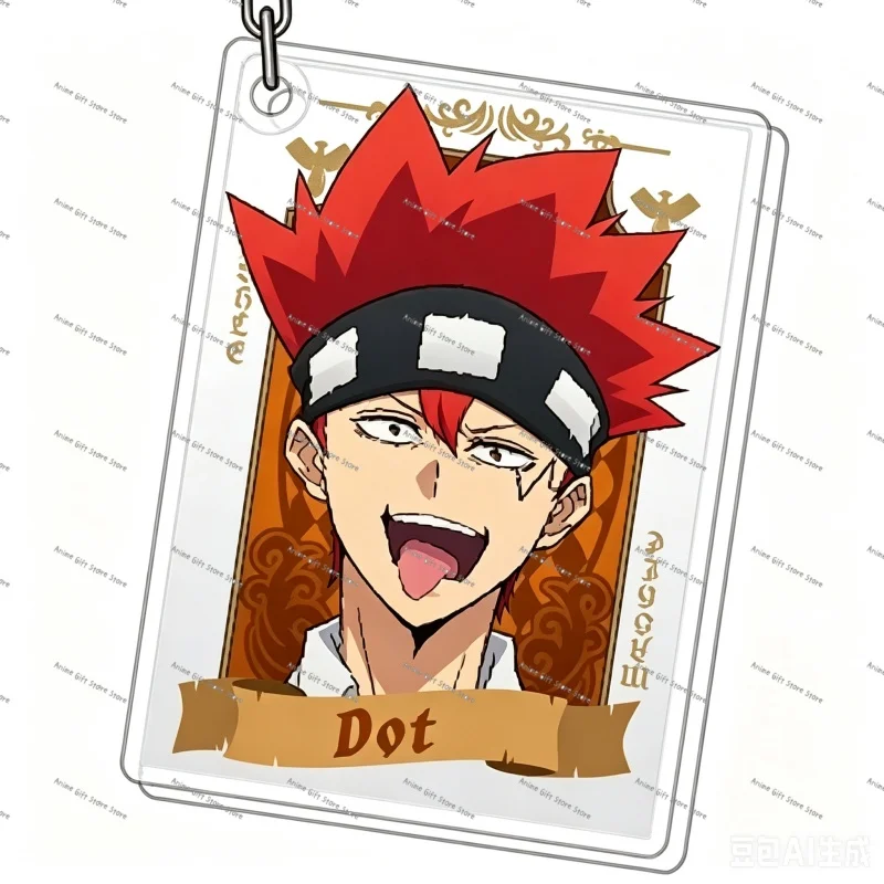 6cm Anime Bag Acrylic KeyRing Anime Mashle: Magic And Muscles Lovely Products  As A Gift For Fans Exquisite Product Keychain