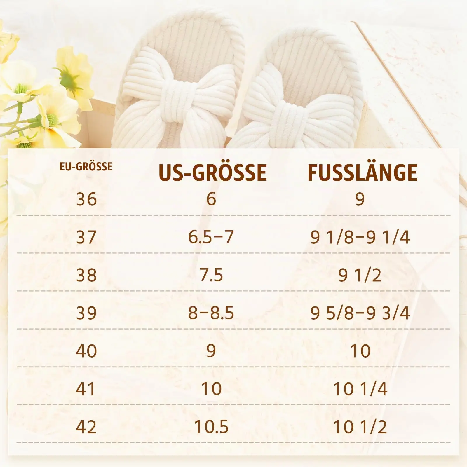 Comwarm Corduroy-Hausschuhe für Plantarfasziitis, weiche Sohle, bequeme Slides mit Kreuzschnürung, Damen-Hausschuhe mit Fußgewölbestütze – Detail 1
