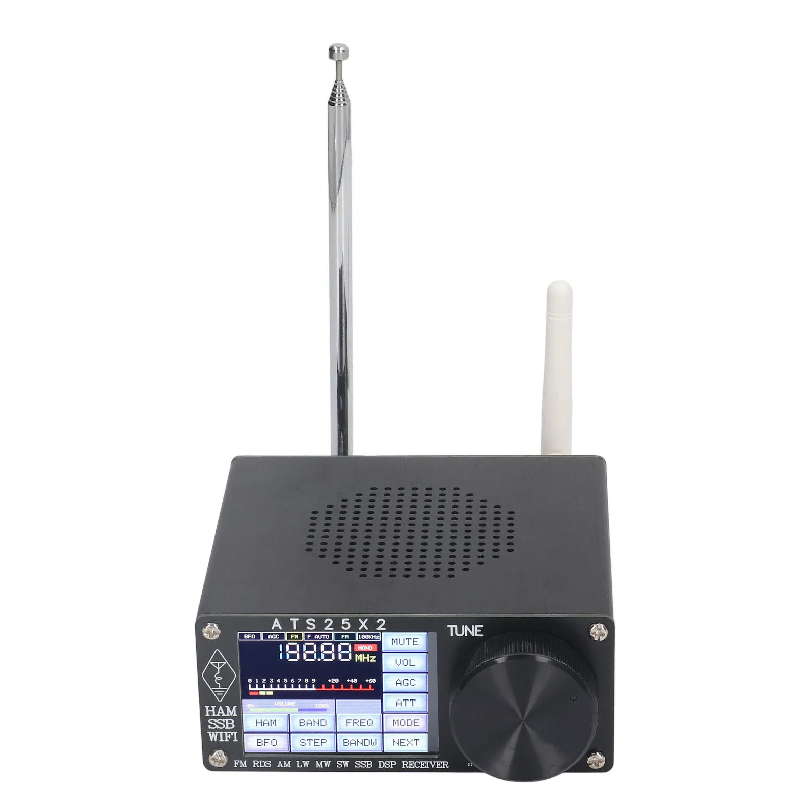 

Full Band Radio Receiver Shortwave Multi Modes with Spectrum Scanning ATS25X2 Receiver Full Band Receiver Radio Receiver