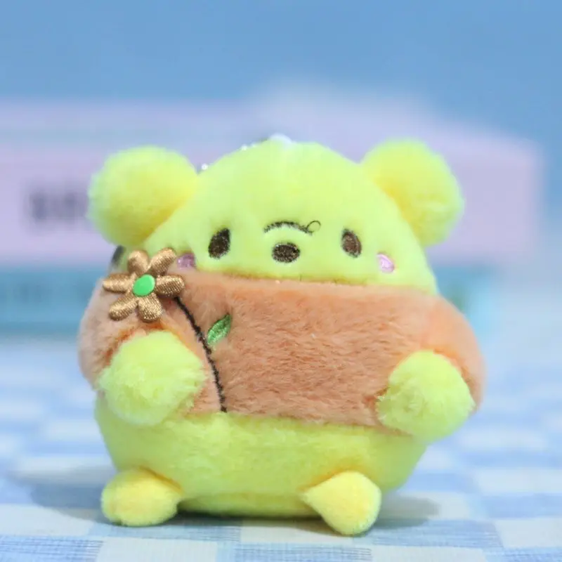 ديزني ويني ذا بوه غرزة خنزير صغير Eeyore احتضان زهرة سلسلة ألعاب من القطيفة لطيف الكرتون دمية محشوة وسادة عيد الميلاد هدية عيد الميلاد #6