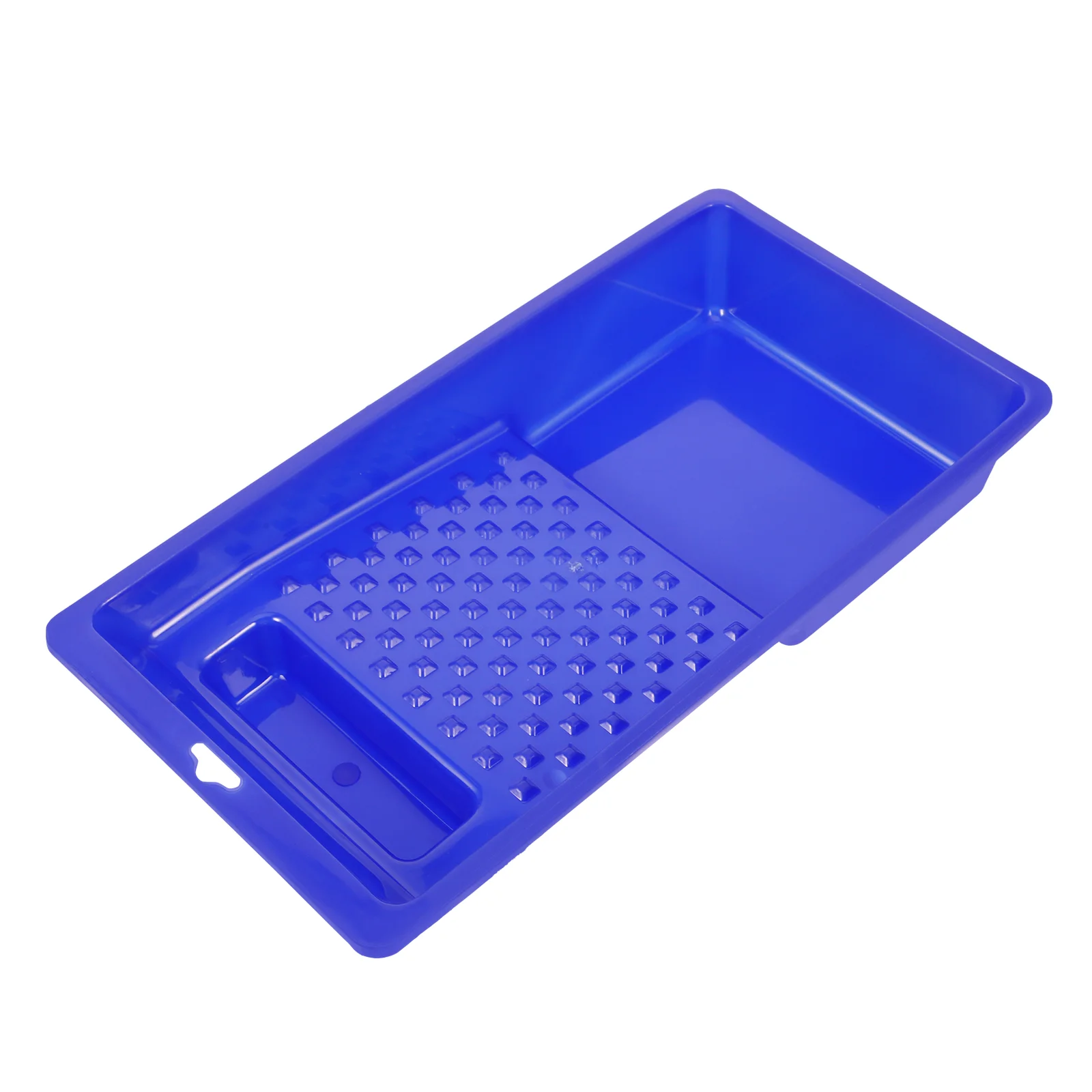 Verfdienblad Plastic Muurverf Kleuren Menghouder Pigment Gemengde Rolborstel Blauw