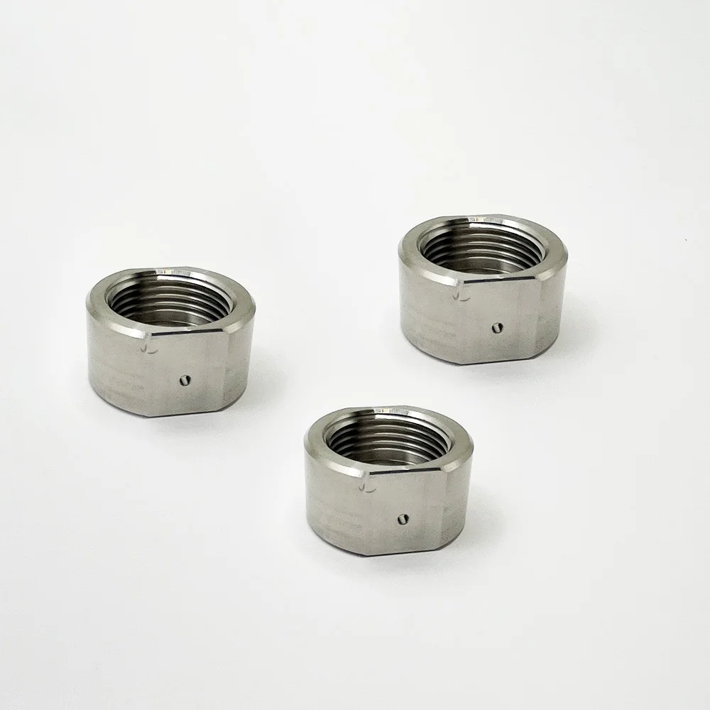 Waterjet Cutting Mini On/off Valve Retainer Collar Water Jet Cutter Heads RETAINER COLL ON-OFF VALVE 710867-1 1-17529 WF710867