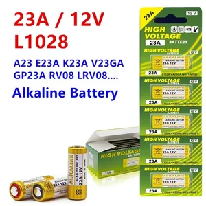 Alkalische Batterie 12V A23 23A 23GA A23S E23A EL12 MN21 MS21 V23GA L1028 GP23A LRV08 für Fernbedienung BAME Toy Trockenzelle 8 Hauptverkauf Batterie Pap 12 A3 - №2