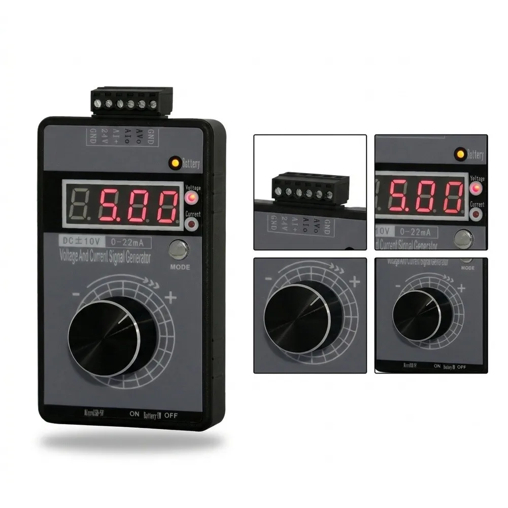 Compact Analog Output Generator with Factory Default 0-10V and 0-20mA Settings Plus Customizable Cycle Tuning Capability