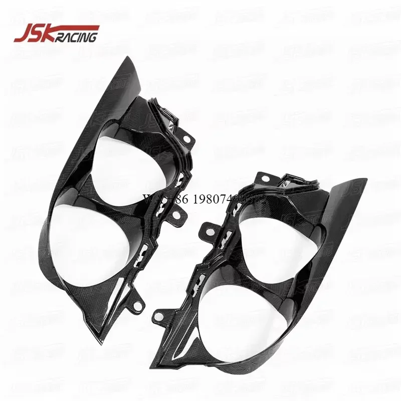 Wmwmnu Carbon Fiber Tail Light Bezel Cover Trim for F812 2017-2020 Rear Lamp Frame Decoration Accessories Auto