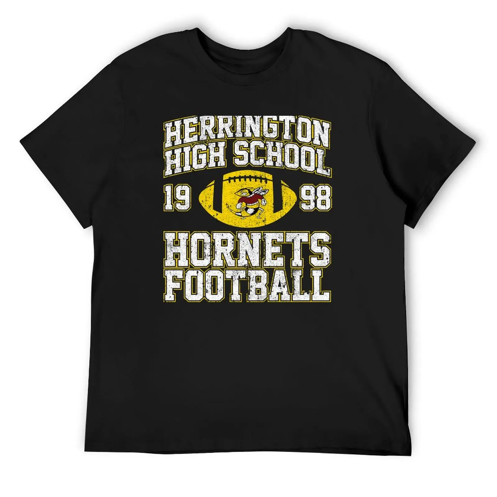 Herrington Hornets Football - The Faculty T-Shirt plus sizes cotton graphic tees workout shirts for men