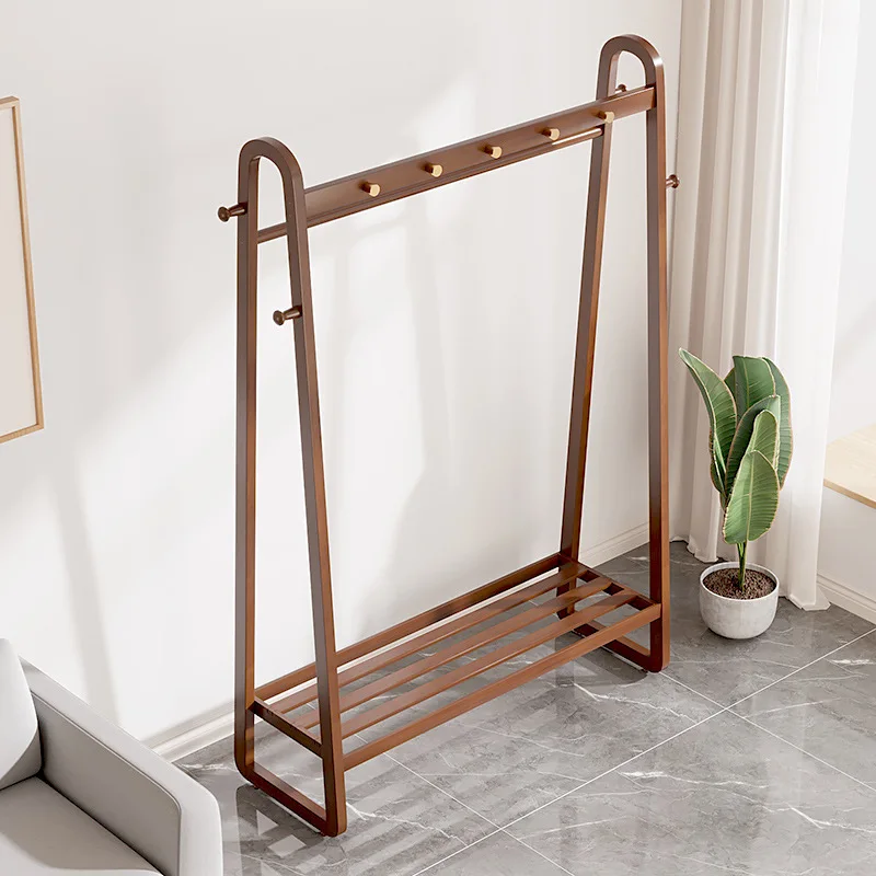 

Floor to ceiling bedroom clothes hanger, vertical clothes hanger, household living room, internet famous