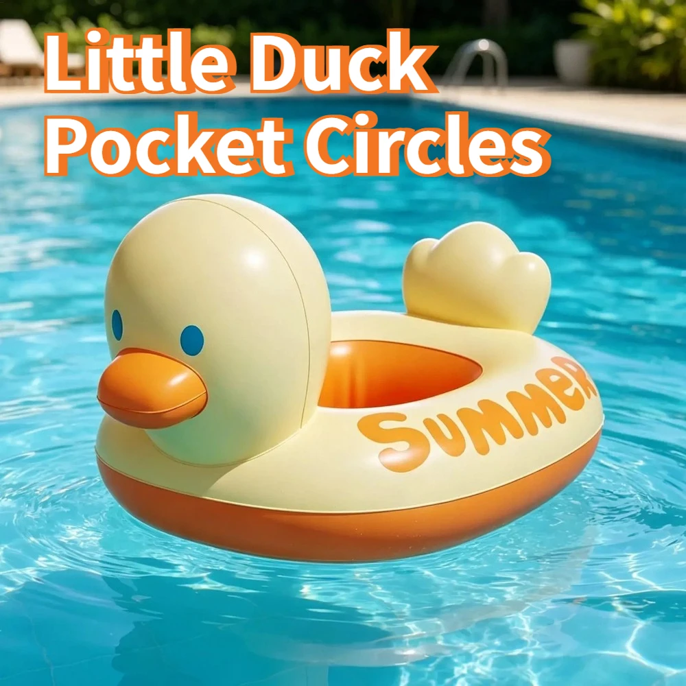 Multiple PVC Inflatable Duck Boats Yellow Duck Swimming Rings Inflatable Big Yellow Duck Seats Pool Rings for Summer Swimming