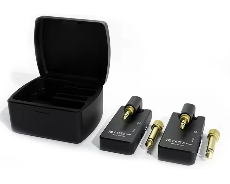 2026 M-VAVE WP-8 2.4G Wireless Guitar Receiver Transmitter System Guitar Transmitter Receiver 4 Channels Guitar Wireless Recharg view 6
