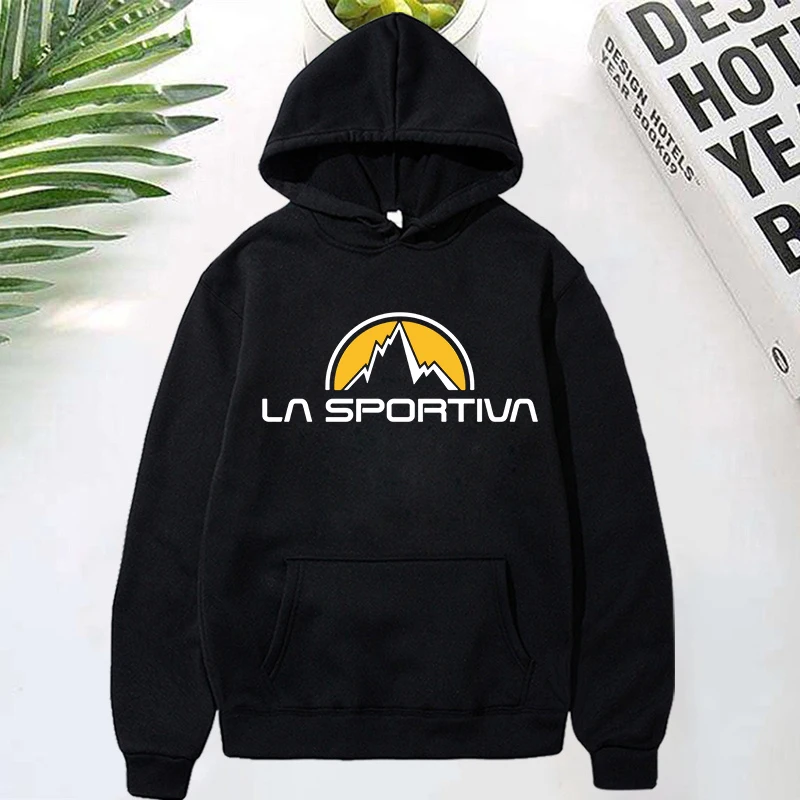 

Fashion La Sportiva Hoodie New Fleece Long Sleeve Funny Casual Pullover for Men Sweatshirt Home Top Camiseta