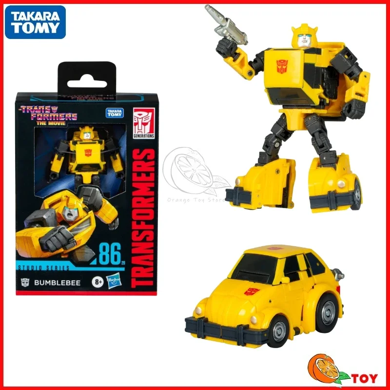 In stock Takara Tomy Transformers toys Studio Series SS-86-29 bumblebee model robot collection action figures toys gifts hobbies