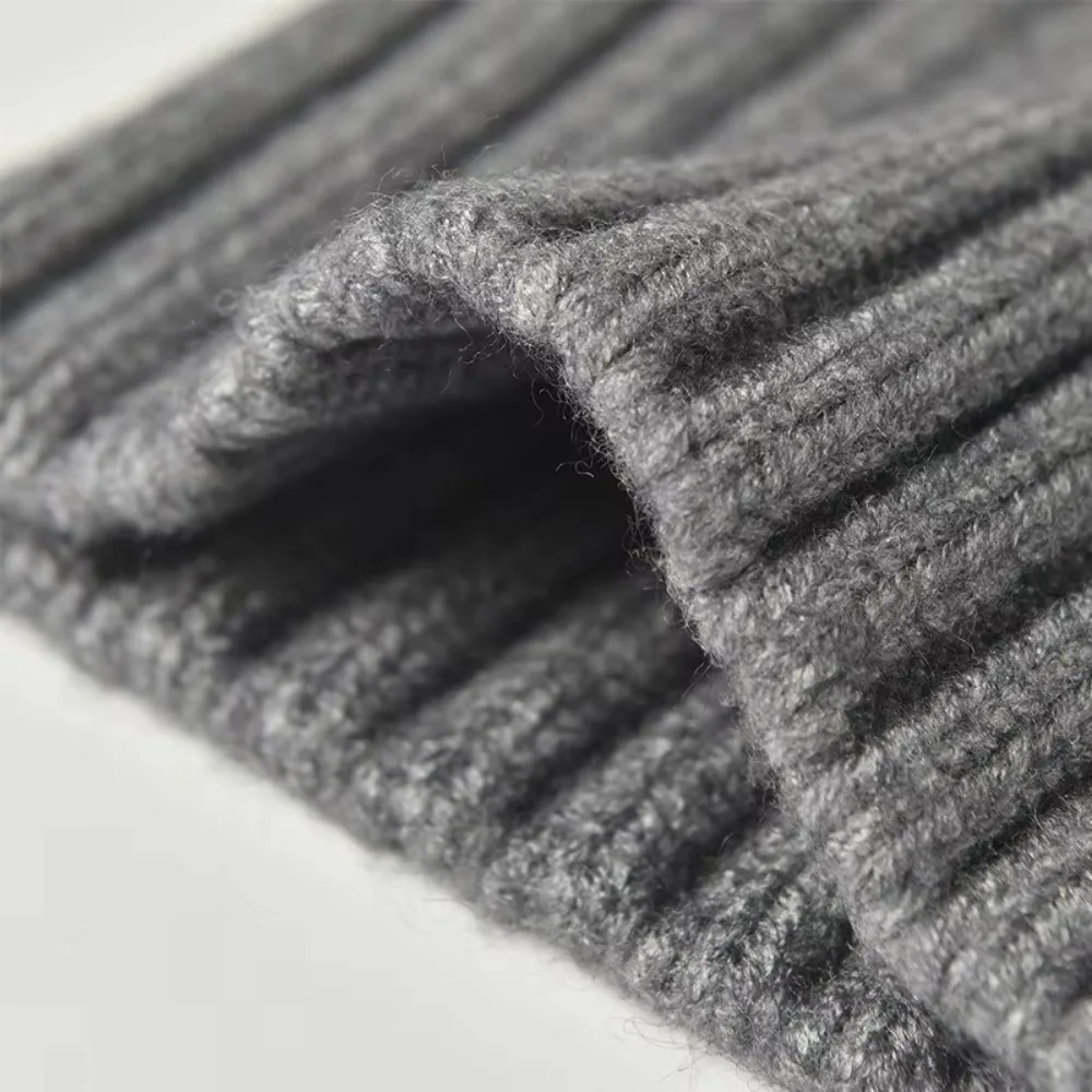 Fashion Wide Knitted Headband Solid Color Warm Sports Hairbands Breathable Soft Elastic Headband Unisex