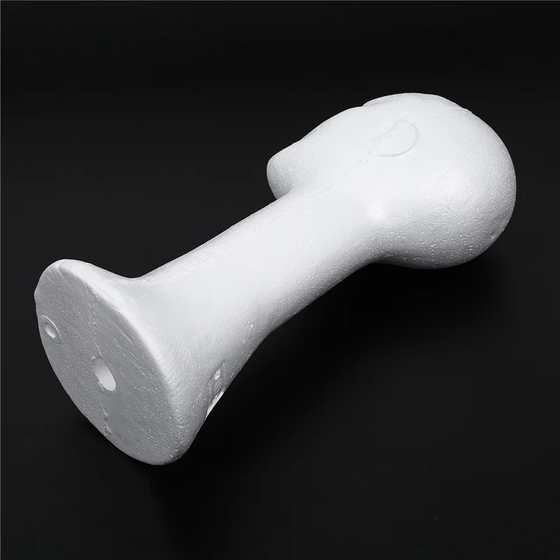

WIND FLYING 5X Long Neck Female Foam Head Model Glasses Hair Wig Mannequin Hat Stand Styrofoam