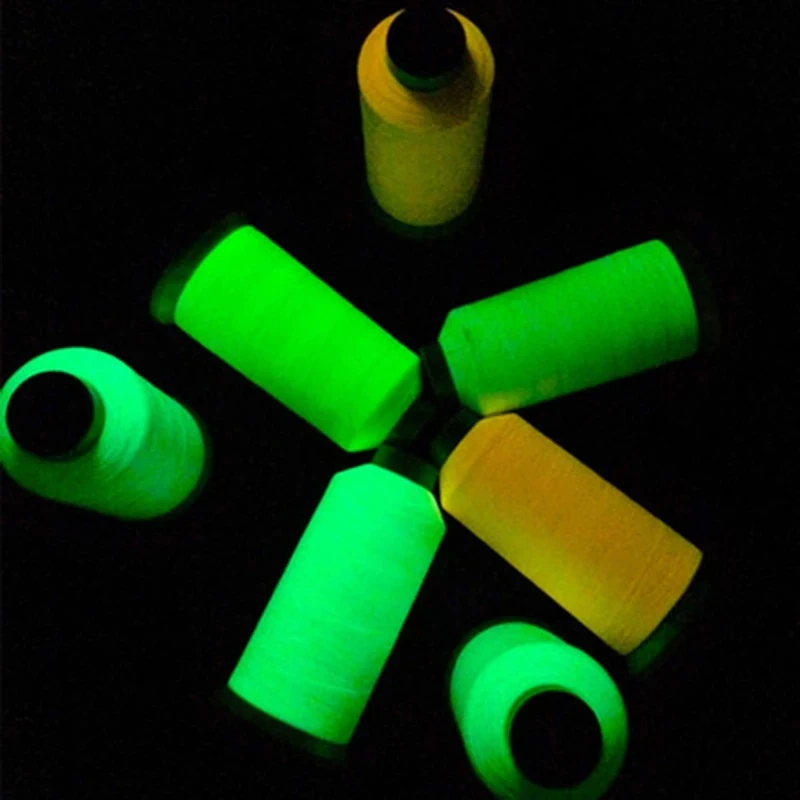 50g Luminous Embroidery Thread Glow In The Dark Sewing Thread DIY Handmade Cross Stitch Thread 914m Polyester Light Thread