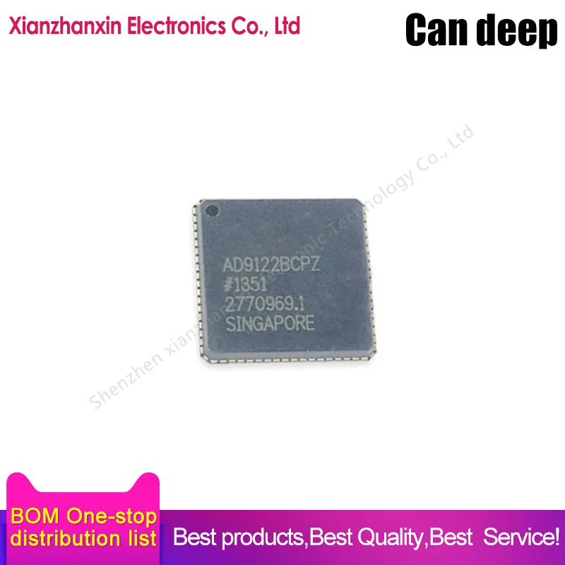 1pcs/lot AD9122BCPZ AD9122  LFCSP-72 Digital to analog converter chip