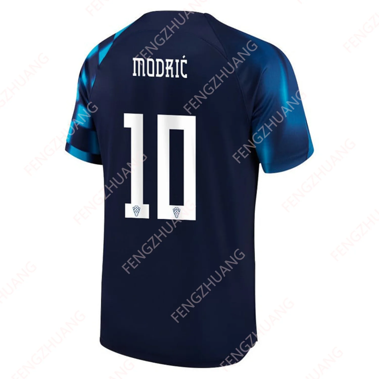 2022 Croatia Outdoor Sweat Absorbent Quick Dry Soccer No10 Jersey Summer Classic Casual Loose Jersey T-Shirt New