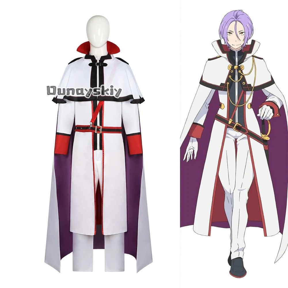 ​​​​​​​Julius Juukulius Cosplay Costume Re Zero Wig Uniform Full Character Outfit Halloween Role Play Carnival Party IP Anime​​