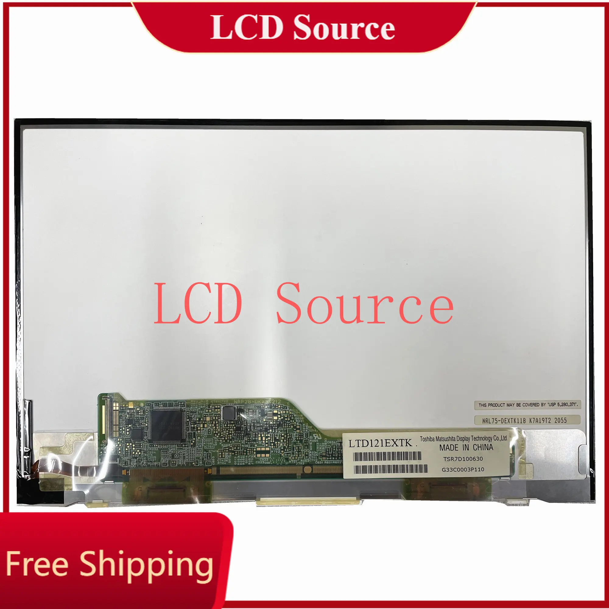 

LTD121EXTK 12.1'' 1280*800 Laptop LCD Screen Panel