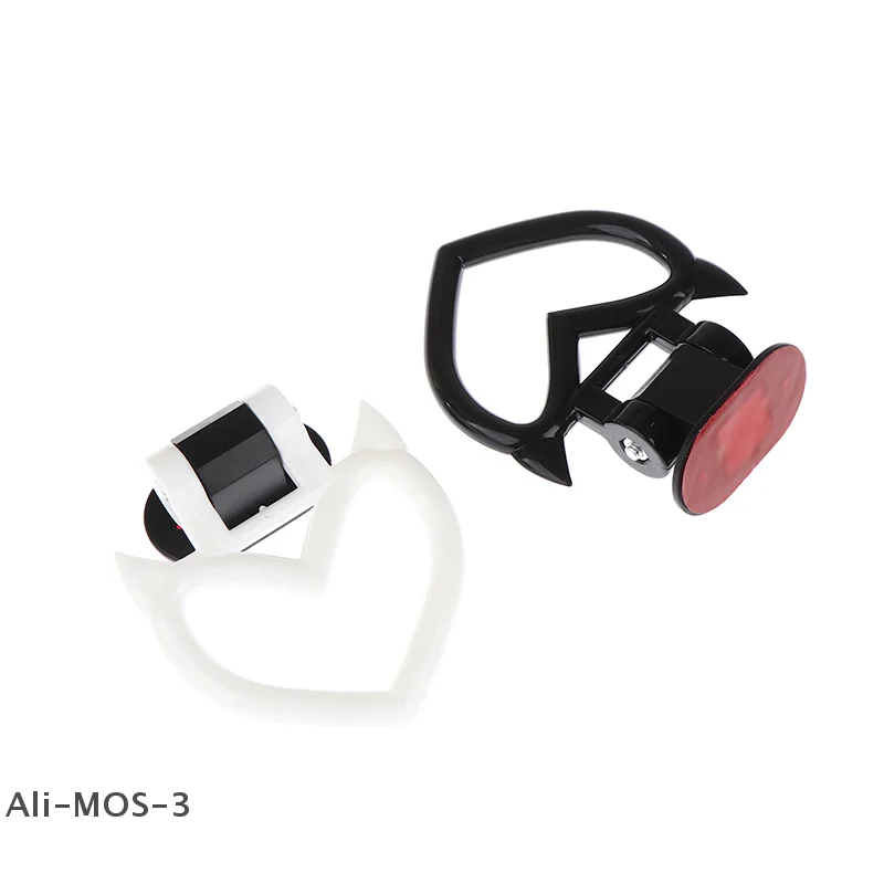 

【S】1Pc Tow Rope Horn Shape Ring Car Tow Decoration Belt Train Bus Handle Hand Strap Drift Charm Strap Tow Hook Car Styling