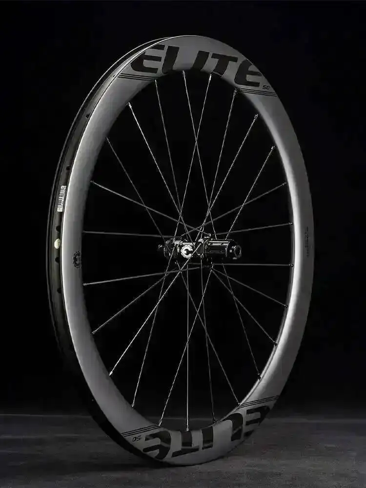 AliExpress NONE ELITEWHEELS EDGE 2.0 Carbon Fiber Disc Wheelset Ultra Light 1270g Ratchet System 36T Wheel Hub Wing 20 Spoke Ceramic Bearing