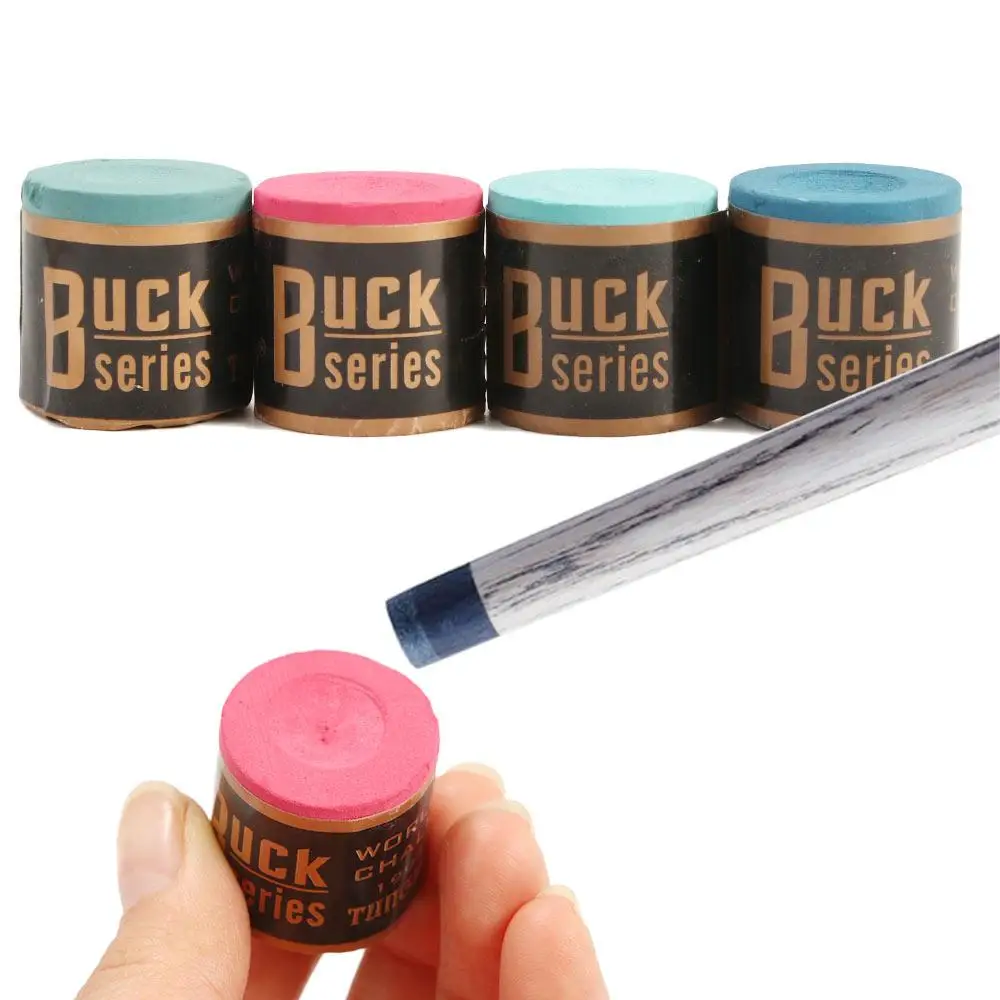 

No-slip Calcium Carbonate Snooker Cue Chalk Billiards Accessories Pool Cue Chalk Tip Chalk Billiard Chalk