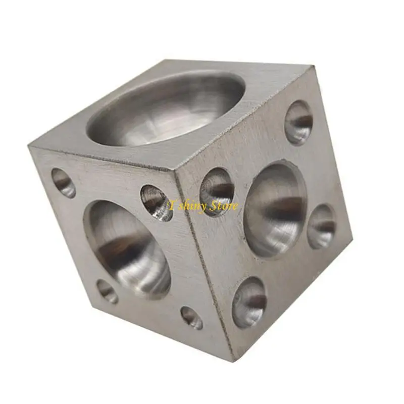 

N58F Полированный полый блок из углеродистой стали для ювелиров и мастеров