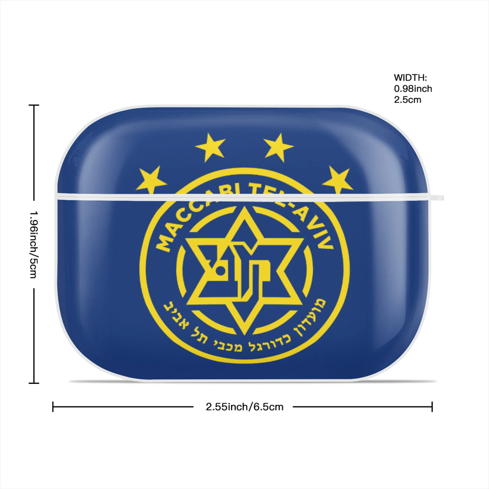 Maccabi Tel Aviv Case For AirPods 1 2 3 Case Cover AirPods Pro 2 Wireless Headphones