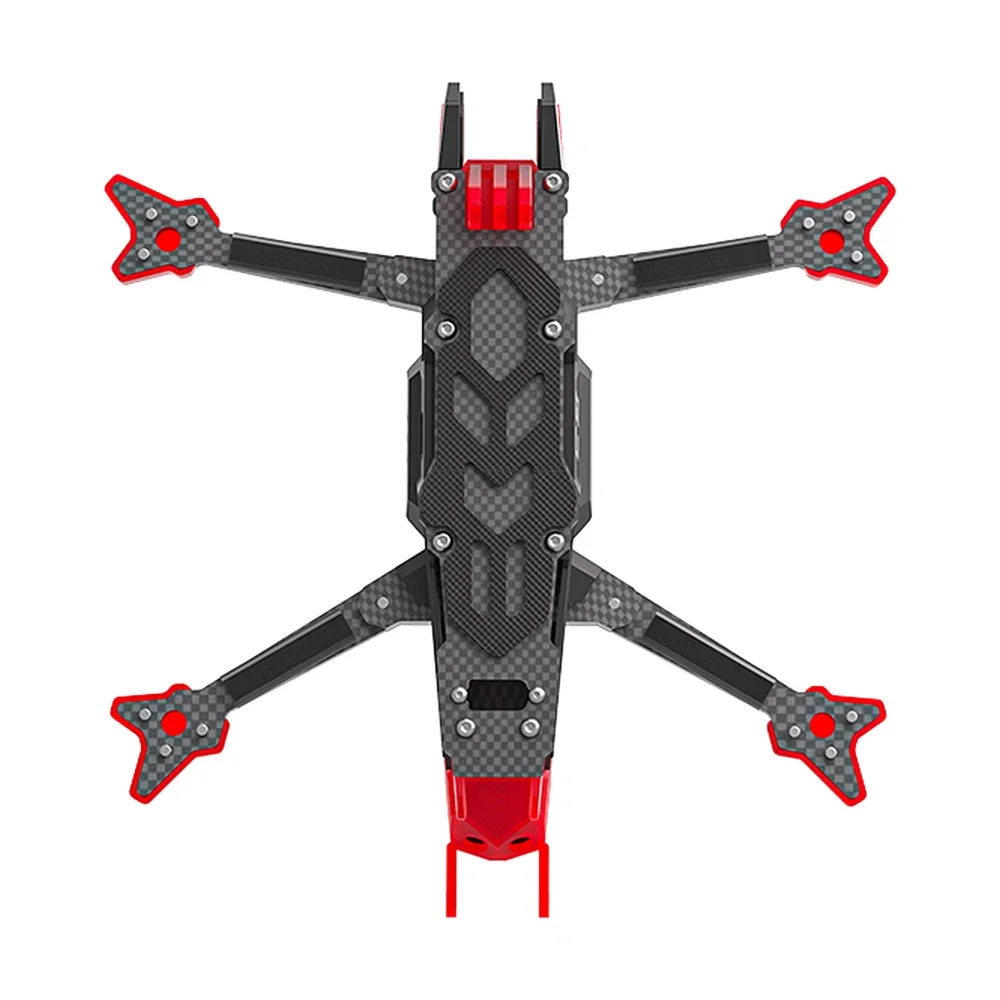 IFlight SH CineFlow 5 O4 Frame Kit 5inch (DeadCat) Wheelbase 222mm With 5mm Arm for DJI O4 Air Unit RC FPV Drone