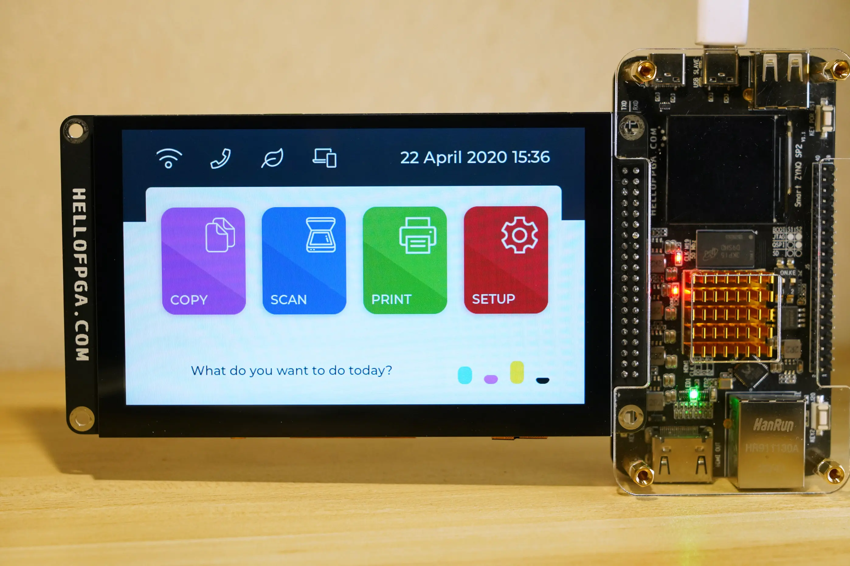 5 inch Capacitive touch IPS display 800X480 RGB interface