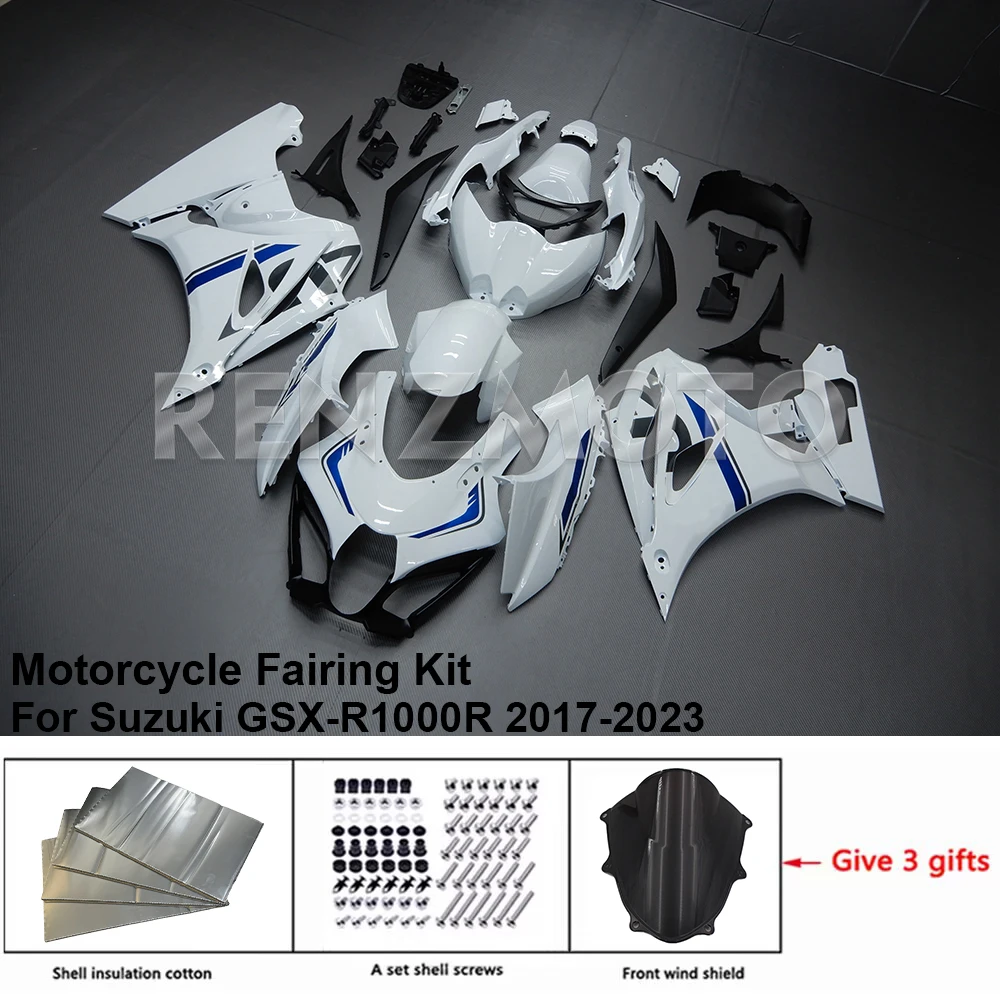 

For SUZUKI GSX-R 1000R 2017-2023 Fairing S1017-101a Motorcycle Set Body Kit Decoration Plastic Guard Plate Accessories Shell