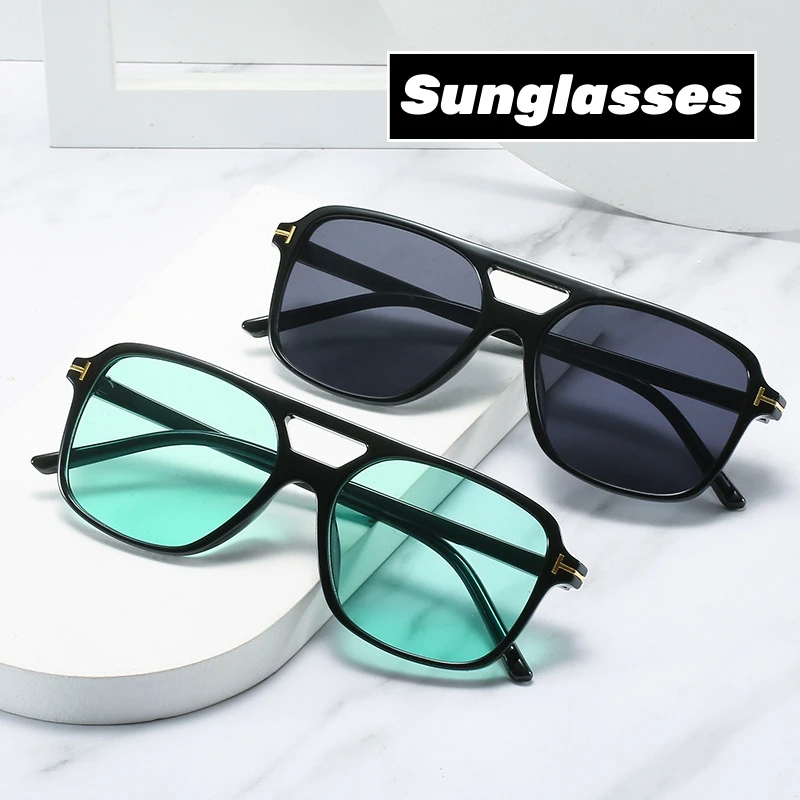 

New Women Sunglasses Retro Square Sunglasses Female Black Eyewear Vintage Fashion Ladies Oculos De Sol SunShade UV400 Eyeglasses