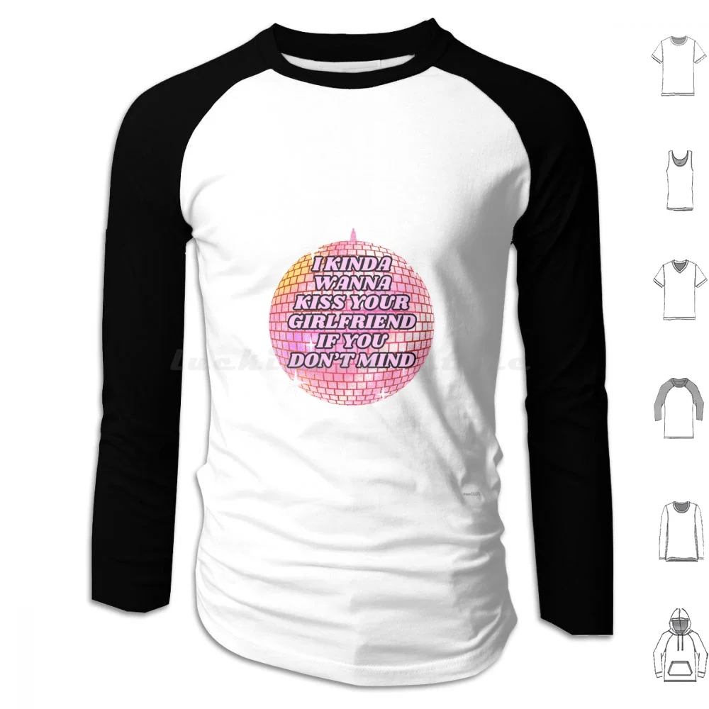 

Chappell Roan Disco Ball Толстовка с капюшоном из хлопка с длинным рукавом Chappell Roan Chappell Roan Art Disco Ball Эстетический после полуночи