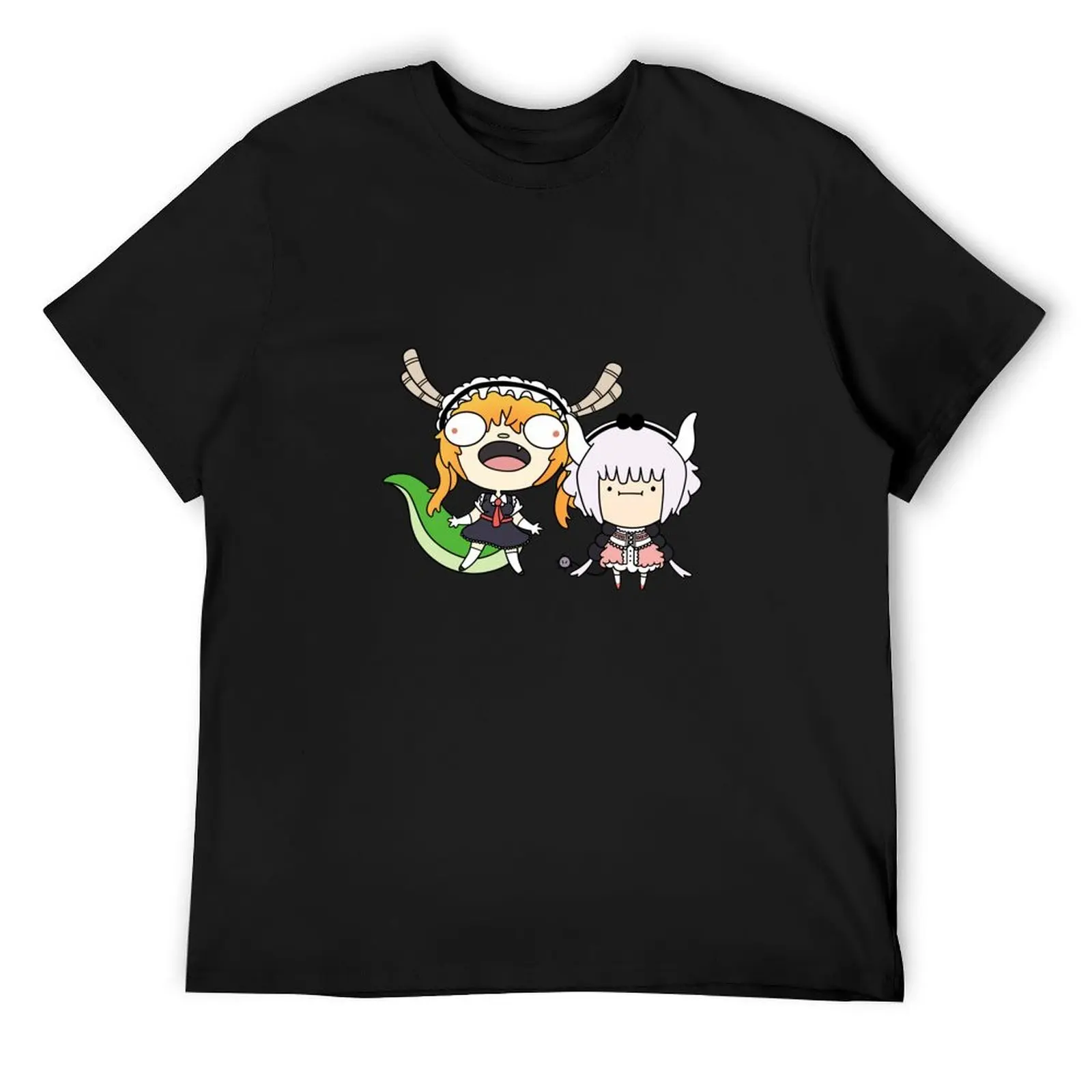 

Tohru & Kanna T-Shirt hippie clothes custom t shirt customizeds graphic t shirt vintage heavyweight t shirts for men