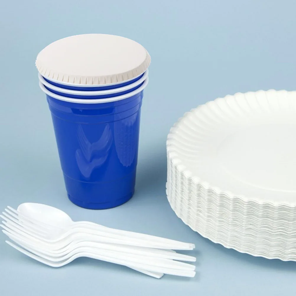 

200pcs Paper Cup Lids Disposable Covers for Beverages Protective Tumbler Lids Office Home Use Dust Proof Single Use Round