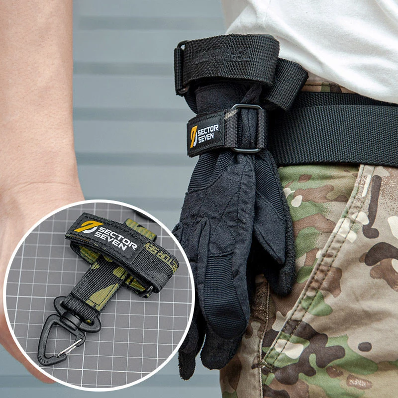 Hebillas tácticas multifunción para guantes con cierre velcro - imagen 5