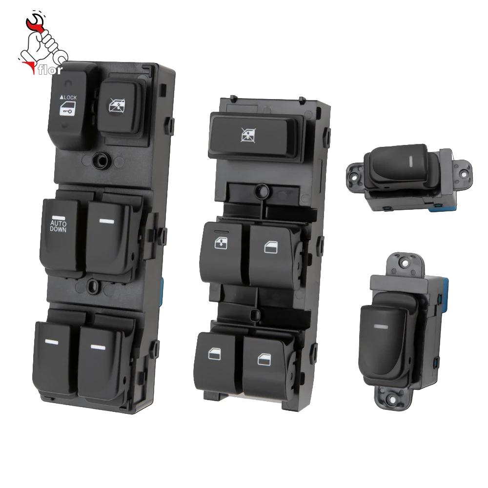 

Left-Hand Drive Car Power Window Switch Assembly For Hyundai Celesta 2017-2018 Electric Window Switch Window Master Switch