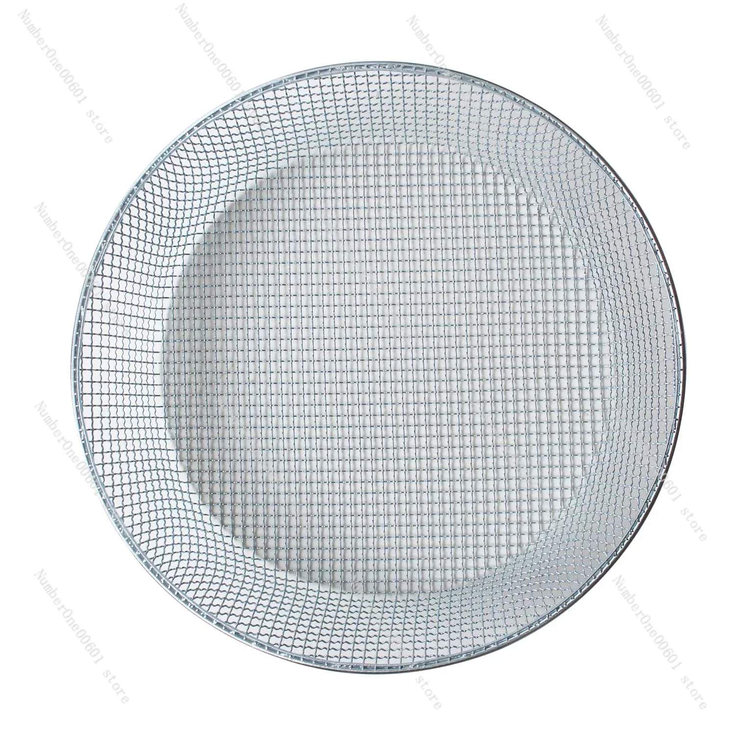 43cm large sieve for sand soil garden Galvanized iron household industrial grain sample ceramic glaze screen filter Sieve