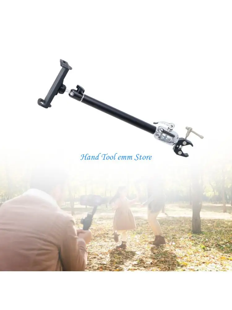 H37F Portable Telescopic Smartphone Stand Support With Universal 1/4 Thread Connector