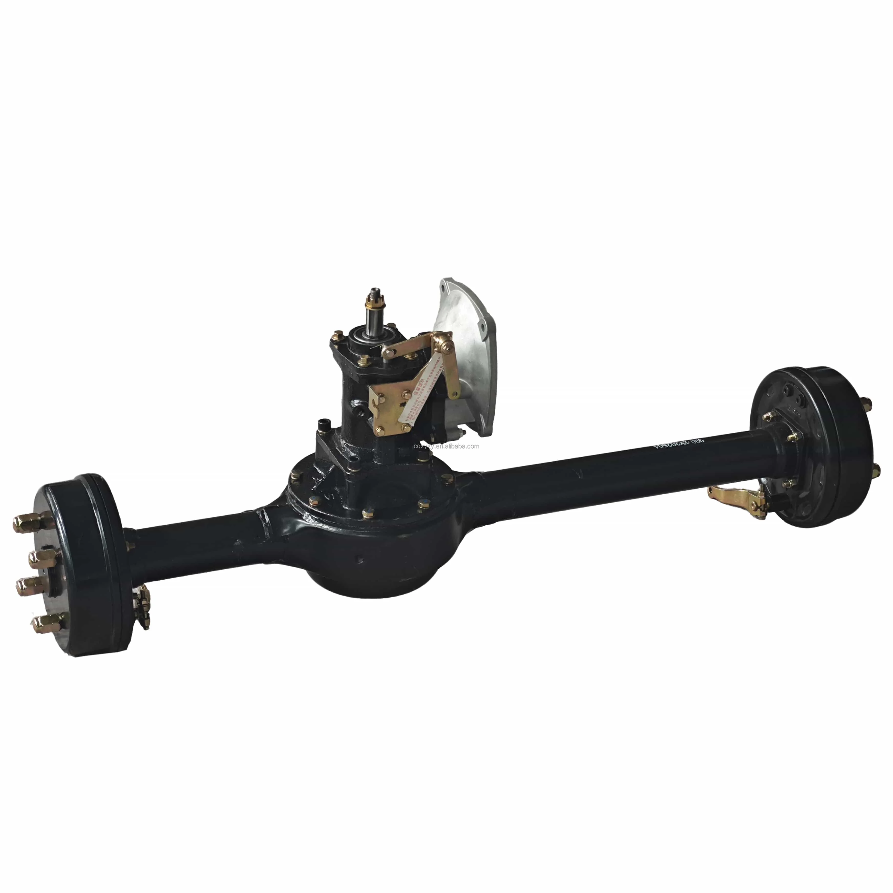 

High-Speed Low-Speed Gear Box Differential Electric Tricycle Parts Rear Axle Loading 800kg