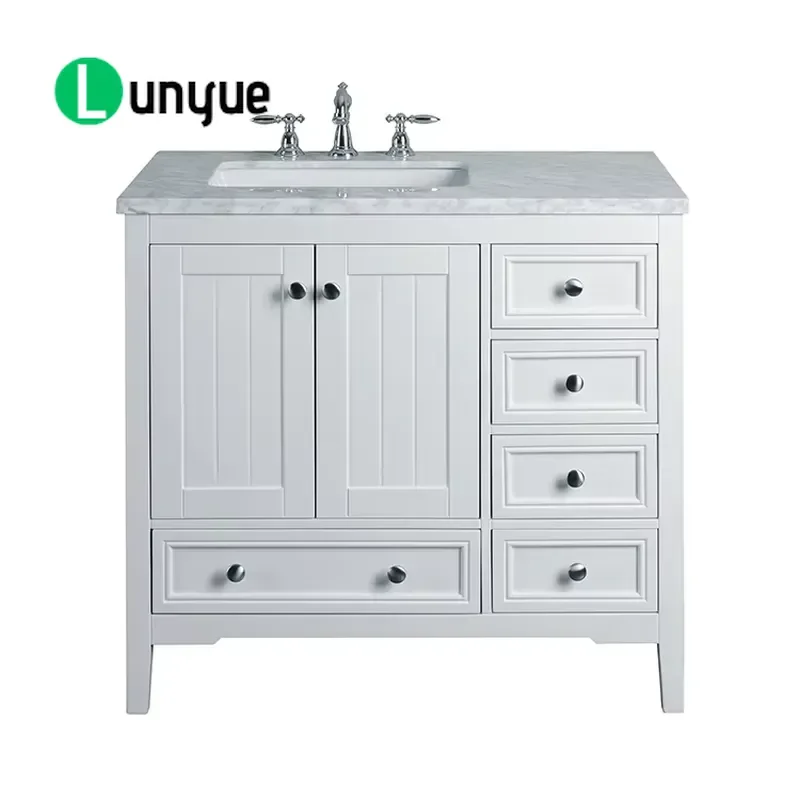 36 Inch Modern Bathroom Vanity Cabinet Hotel Furniture Chinese Style Wholesale